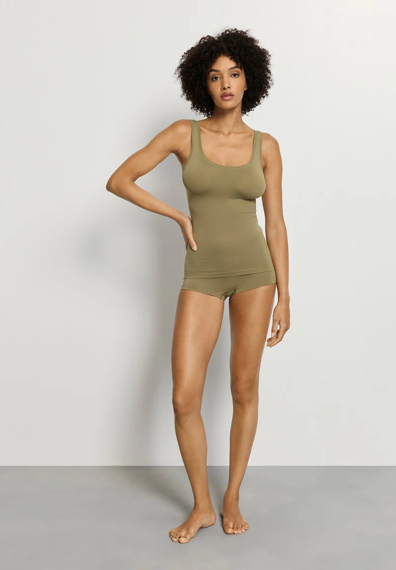 Touch Feeling Tank Top | covert green 071814-072727