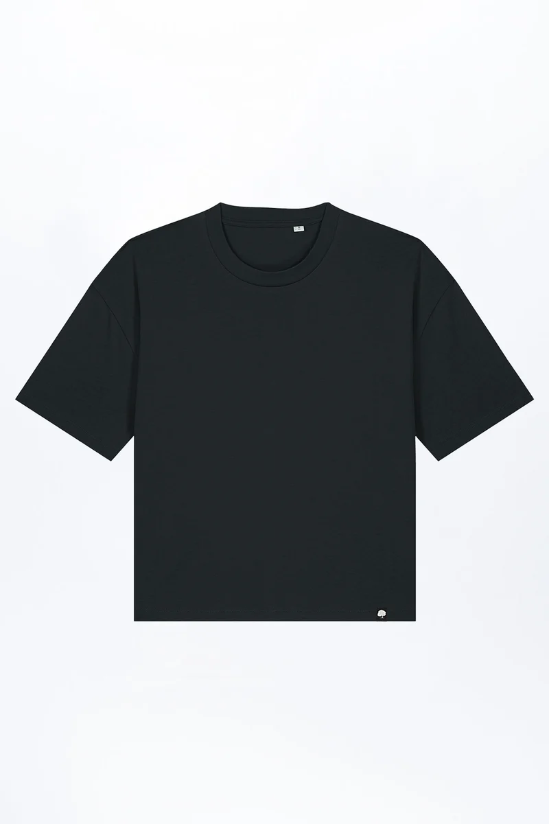 Boxy Fit Damen T-Shirt aus Bio Baumwolle