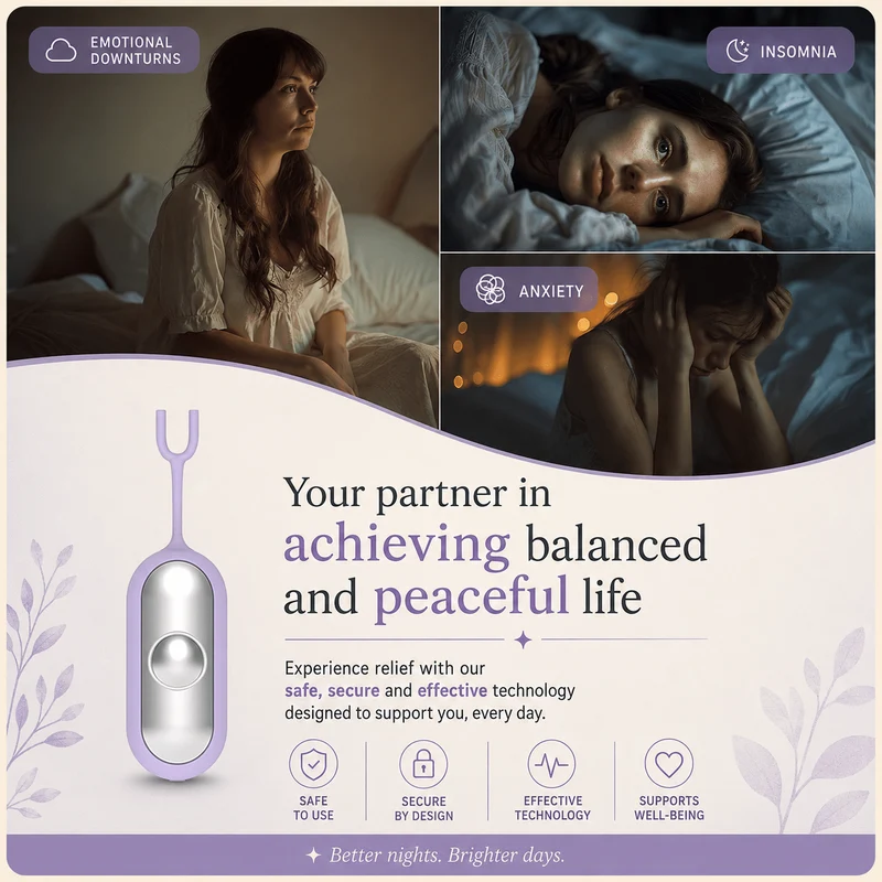 Purple TS Calm™ Hand-Schlafhilfe