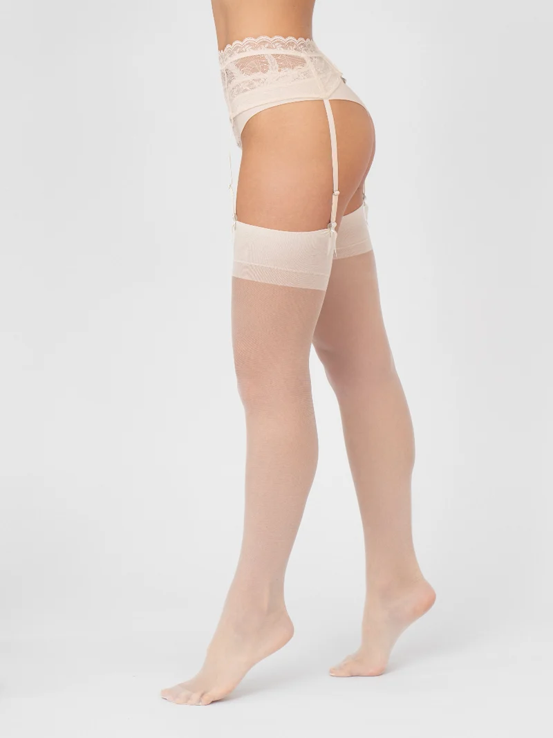 Veneziana Calze Stockings in Ivory 15 Denier