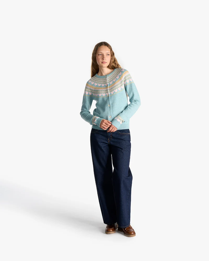 Leni | Strickjacke | Wolle, Cashmere