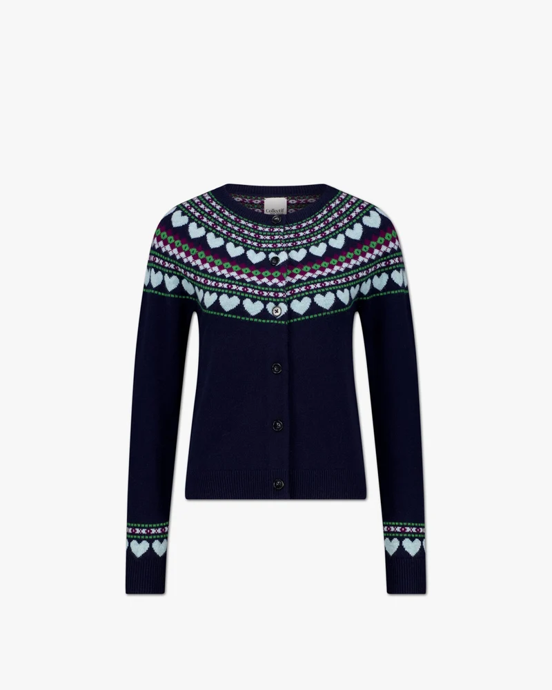 Leni | Strickjacke | Wolle, Cashmere