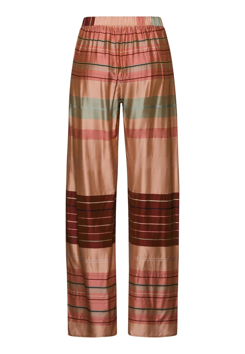Hannah Long Pants | earth tanned stripe 074859-072166