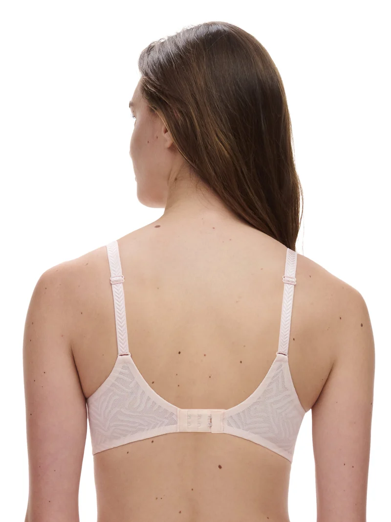 Chantelle - Graphic Allure Plunge T-Shirt-BH mit Perlenrosa