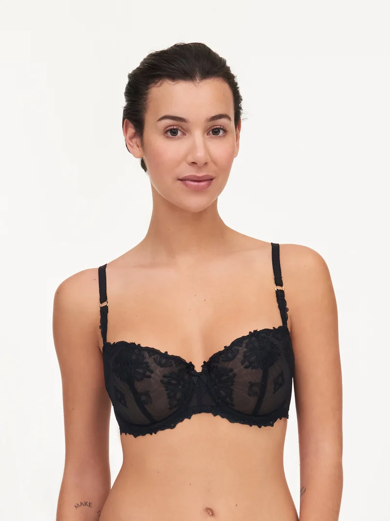 Chantelle - Champs Elysees Balconette-BH Schwarz