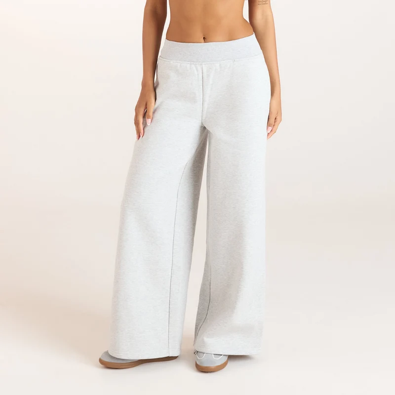Straight-Leg Joggers - Grey
