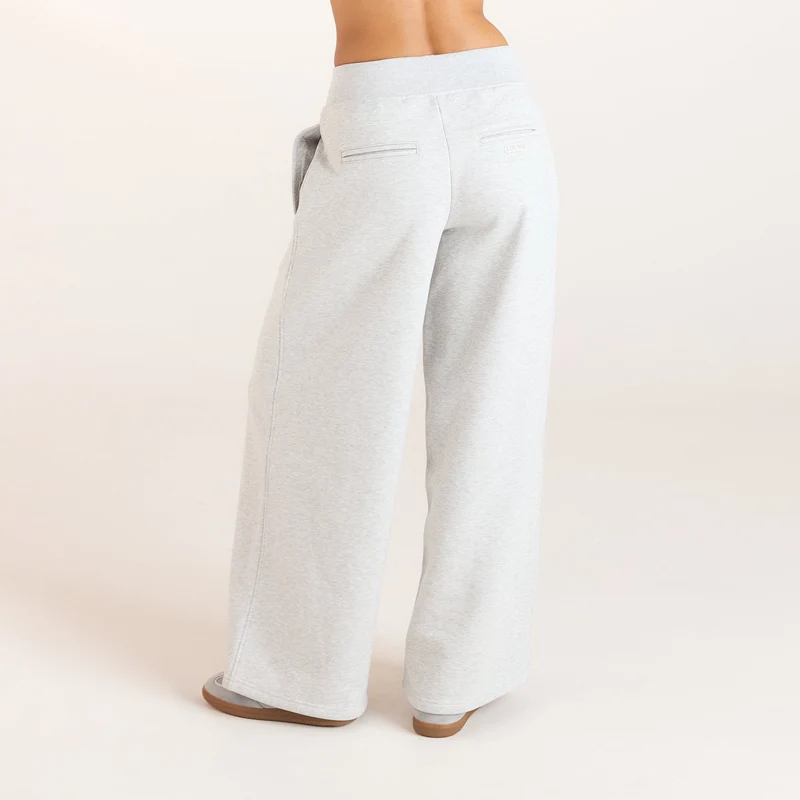 Straight-Leg Joggers - Grey