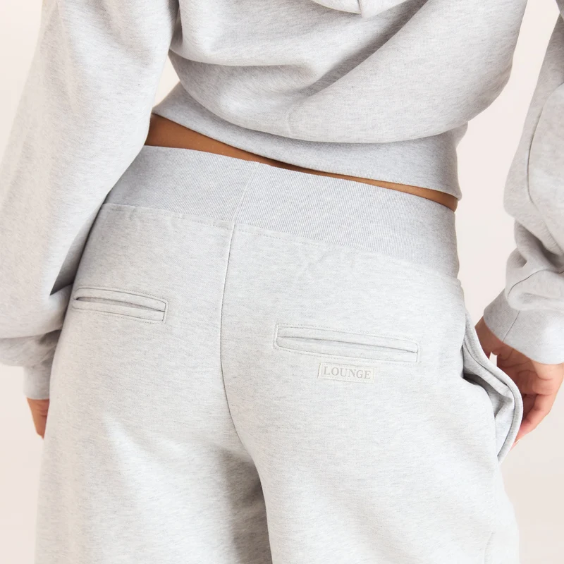 Straight-Leg Joggers - Grey