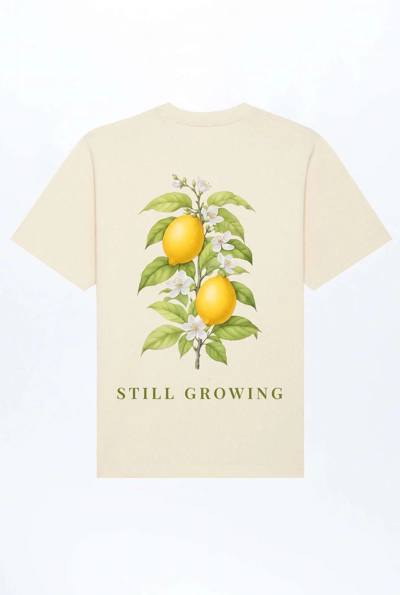 Lemon Still Growing Relaxed Heavy T-Shirt für Männer
