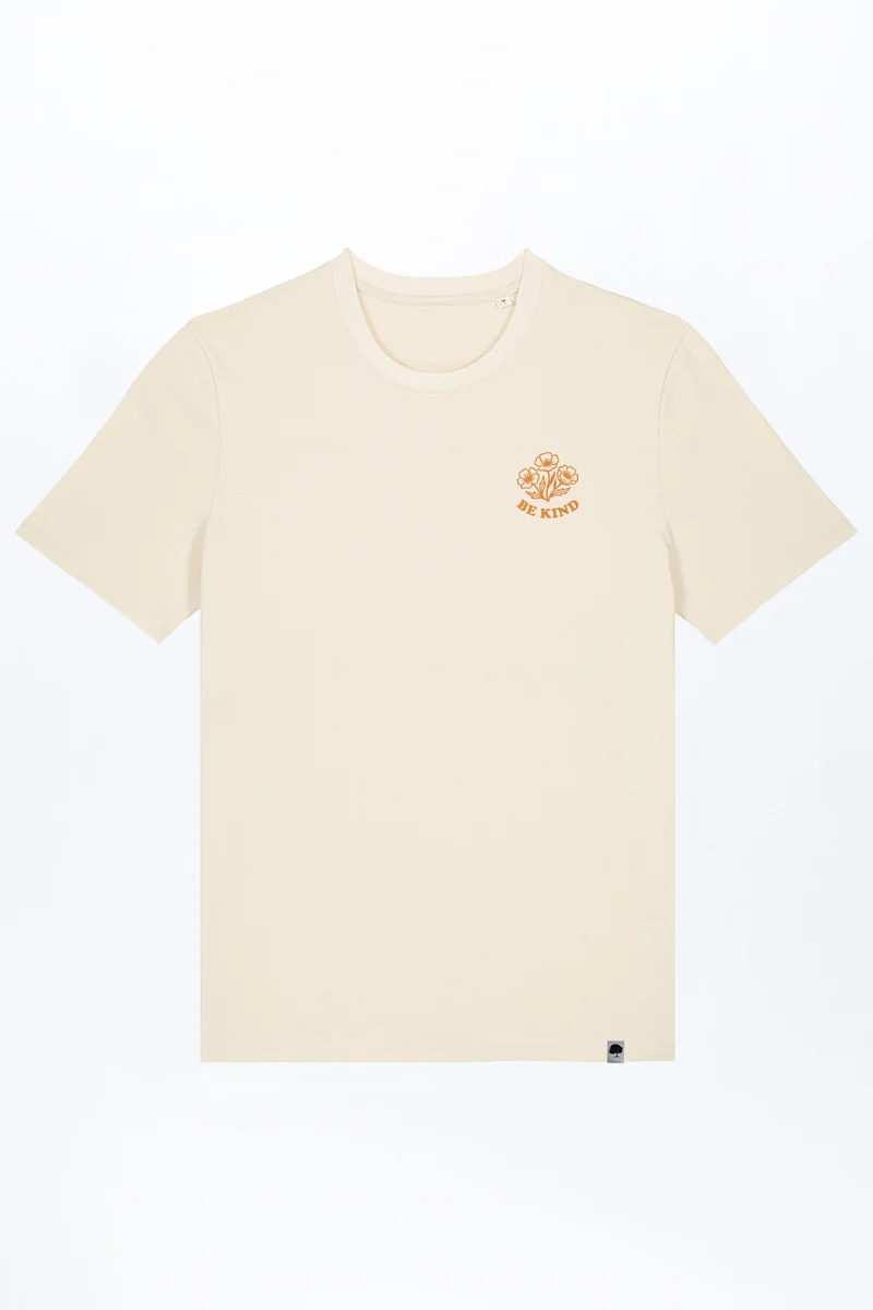 Be Kind Flower T-Shirt für Männer