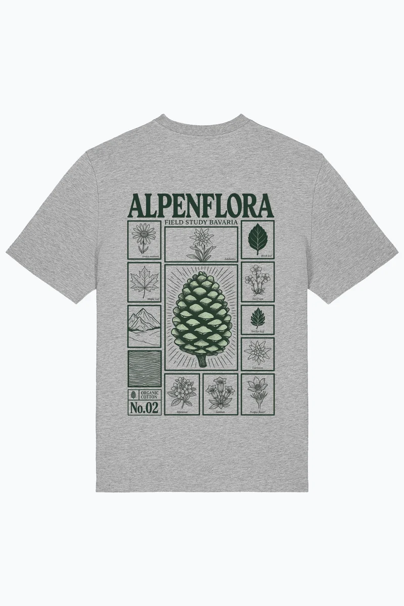 Alpenflora T-Shirt für Männer