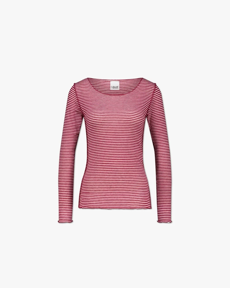 Mischa stripes | Shirt | Lyocell, Wolle
