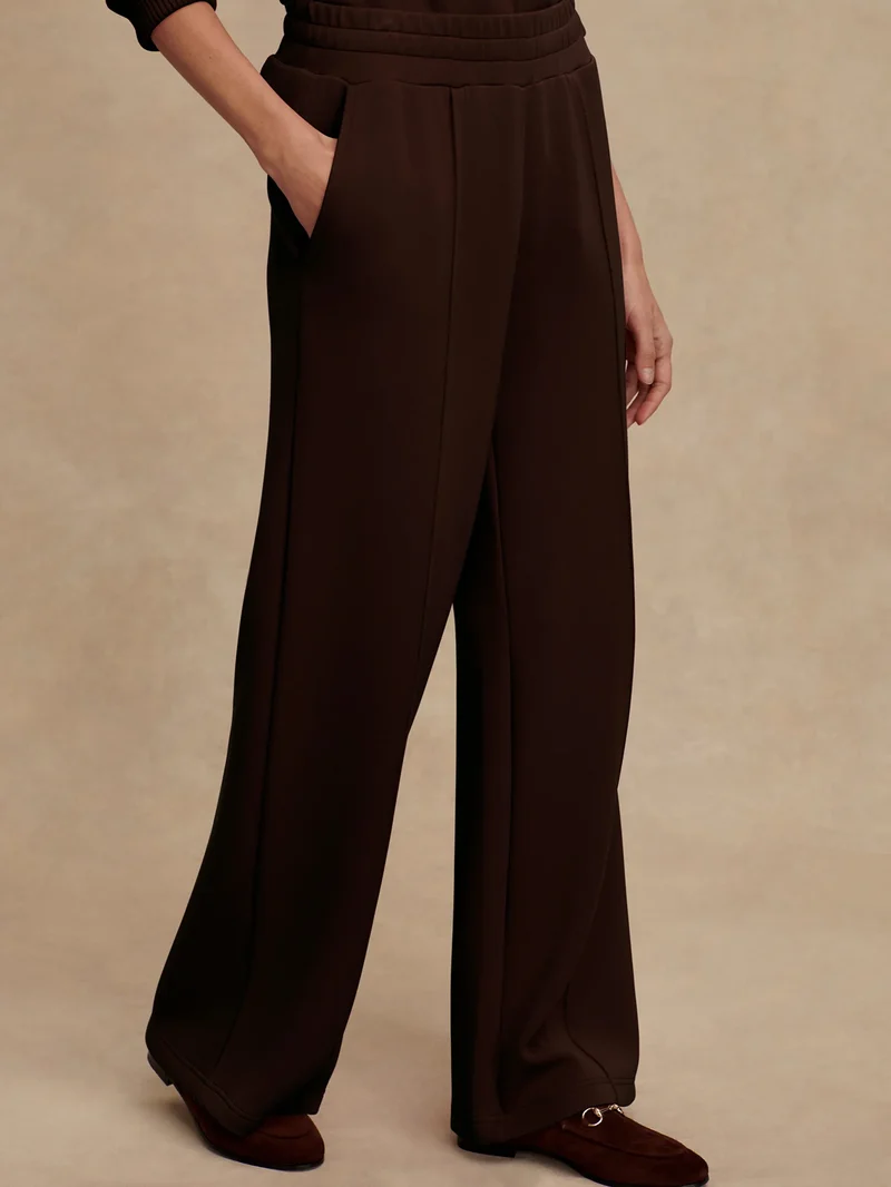 Wide Leg Pant 30" Coffee Bean