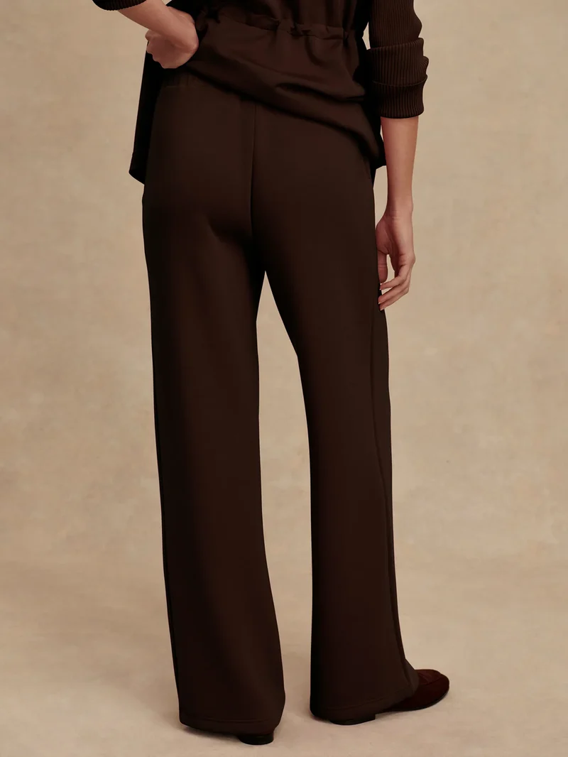 Wide Leg Pant 30" Coffee Bean