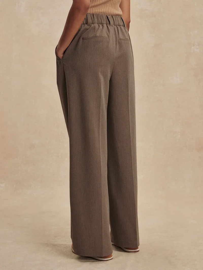 Alysha Wide Leg Pine Bark