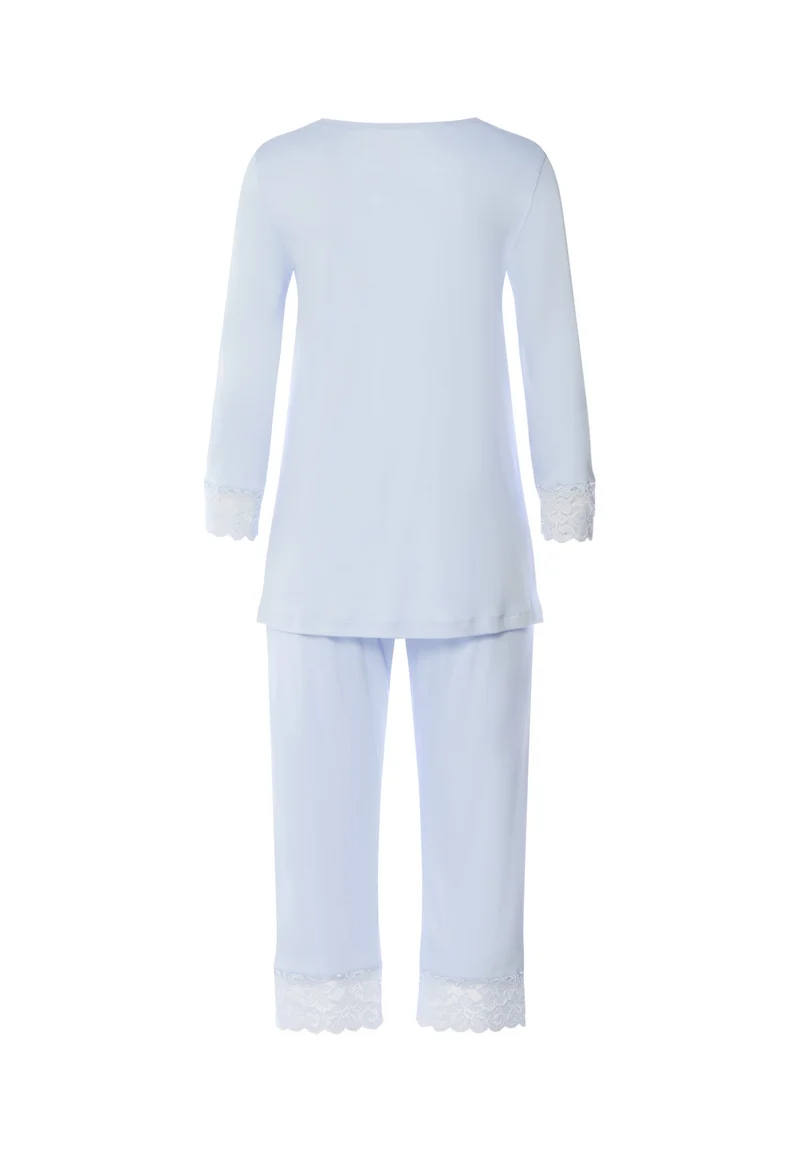 Moments NW 3/4 SLV Pajama | blue dove 077928-072581