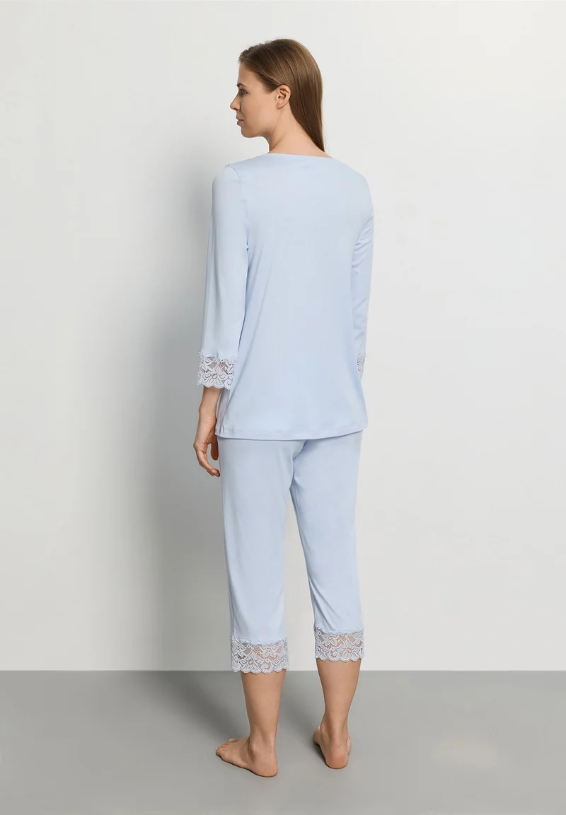 Moments NW 3/4 SLV Pajama | blue dove 077928-072581