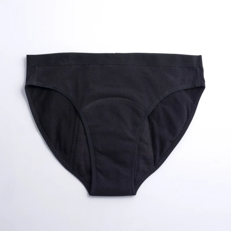 Imse Vimse Menstruationstrusse Bikini - Kraftig Flow - Sort