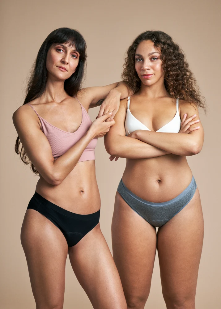 Imse Vimse Menstruationstrusse Bikini - Kraftig Flow - Sort