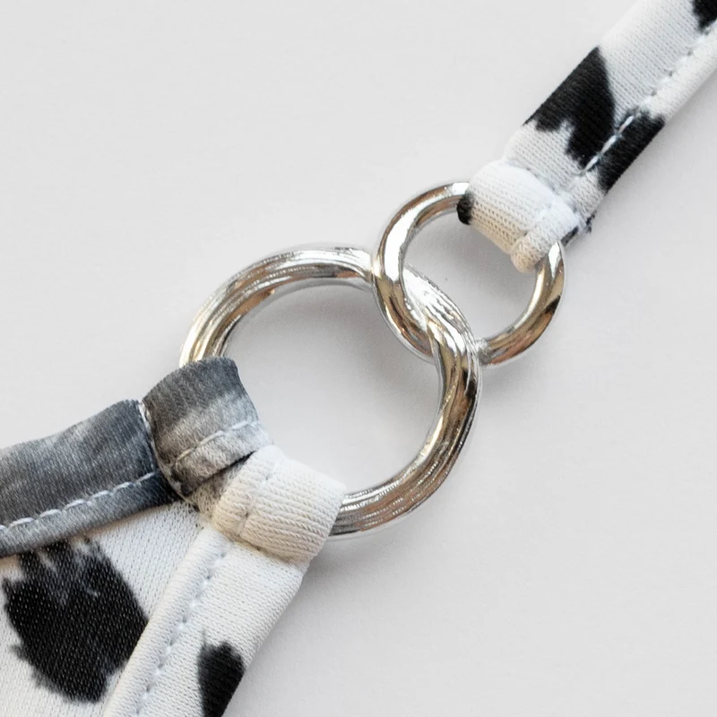 Bikini Snow Leopard Beauty - Micro V-String