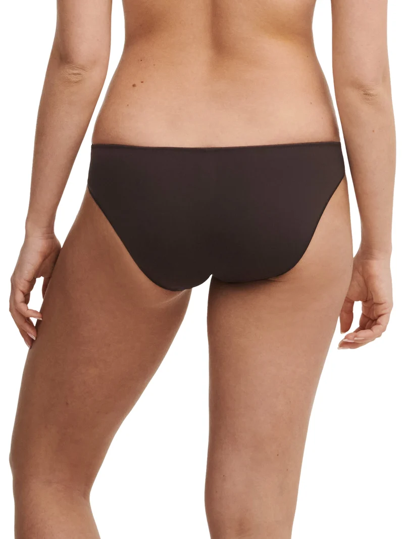 Chantelle - Champs Elysees Brasilianischer Slip in glänzendem Braun