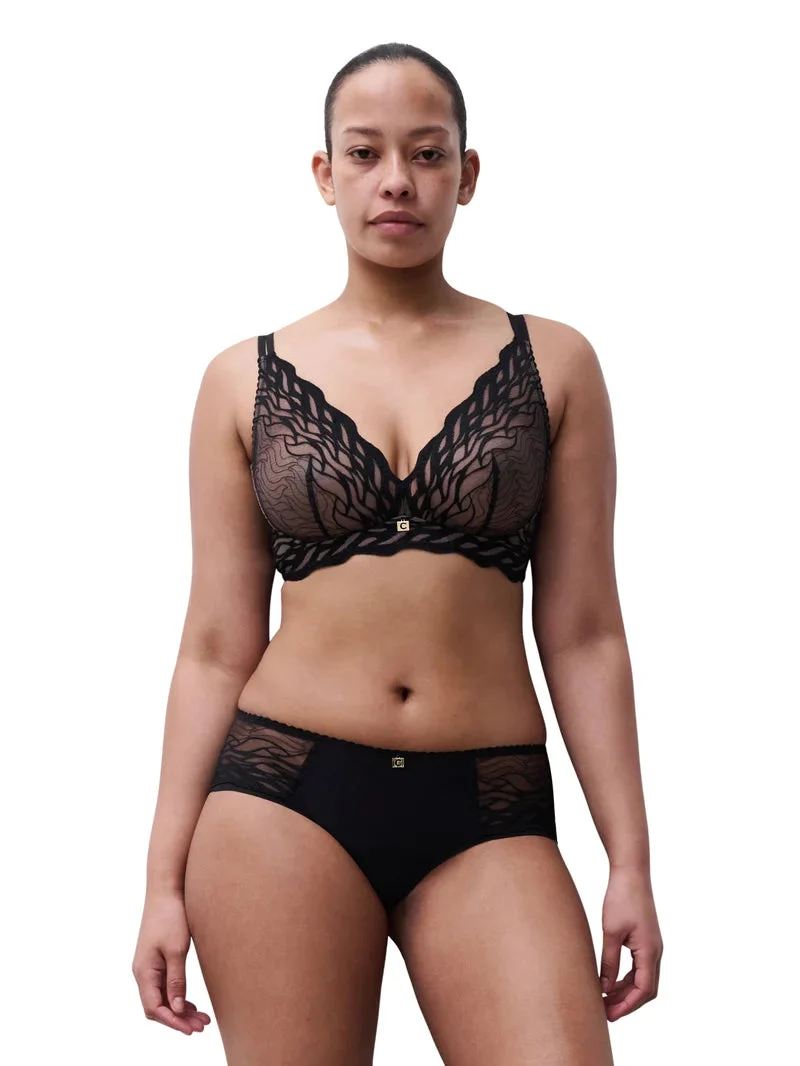 Chantelle – Vibe Bügelloser Stütz-BH Schwarz
