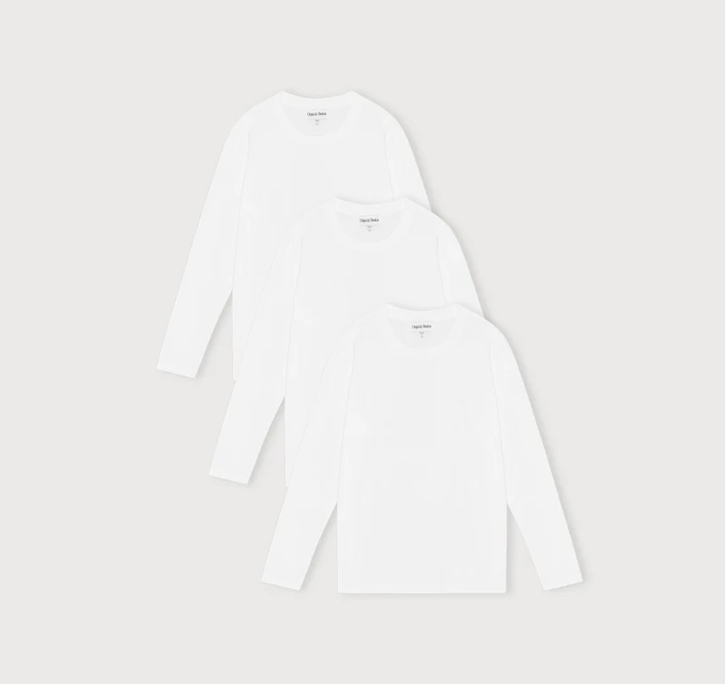 True Boxy Fit Long Sleeve Tee 3-Pack