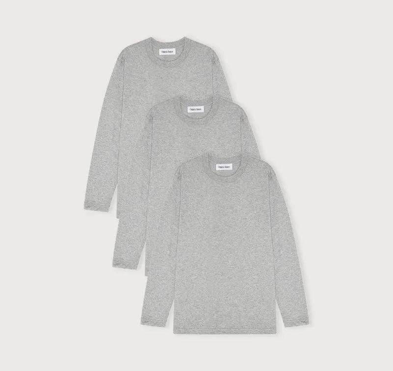 True Boxy Fit Long Sleeve Tee 3-Pack