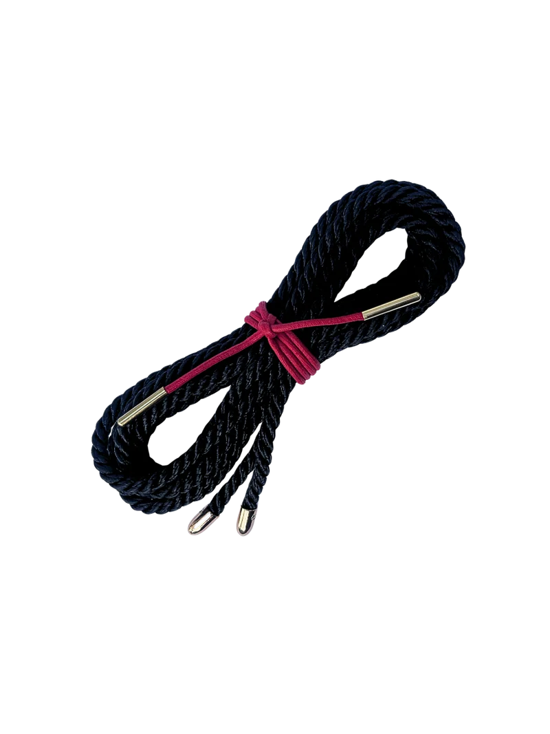 Coco de Mer Bondage Rope with Gold Tips 4m