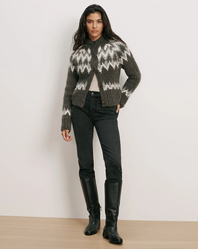 Christina Fair Isle Cardigan