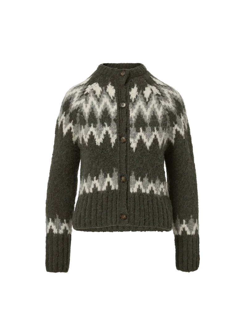 Christina Fair Isle Cardigan