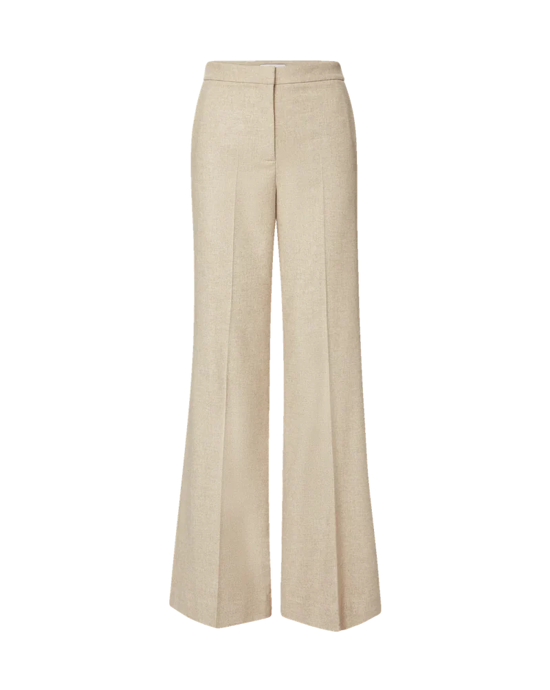 Holt Wide Leg Pant Oatmeal