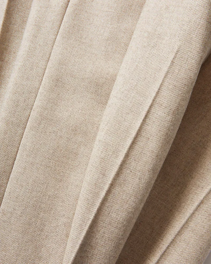 Holt Wide Leg Pant Oatmeal