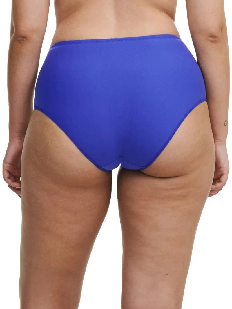 Chantelle - Play Slip mit hoher Taille und weitem Bein, Indigoblau