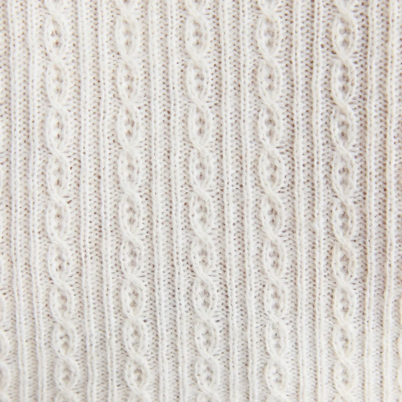 Fine Knit Cardigan - Cream