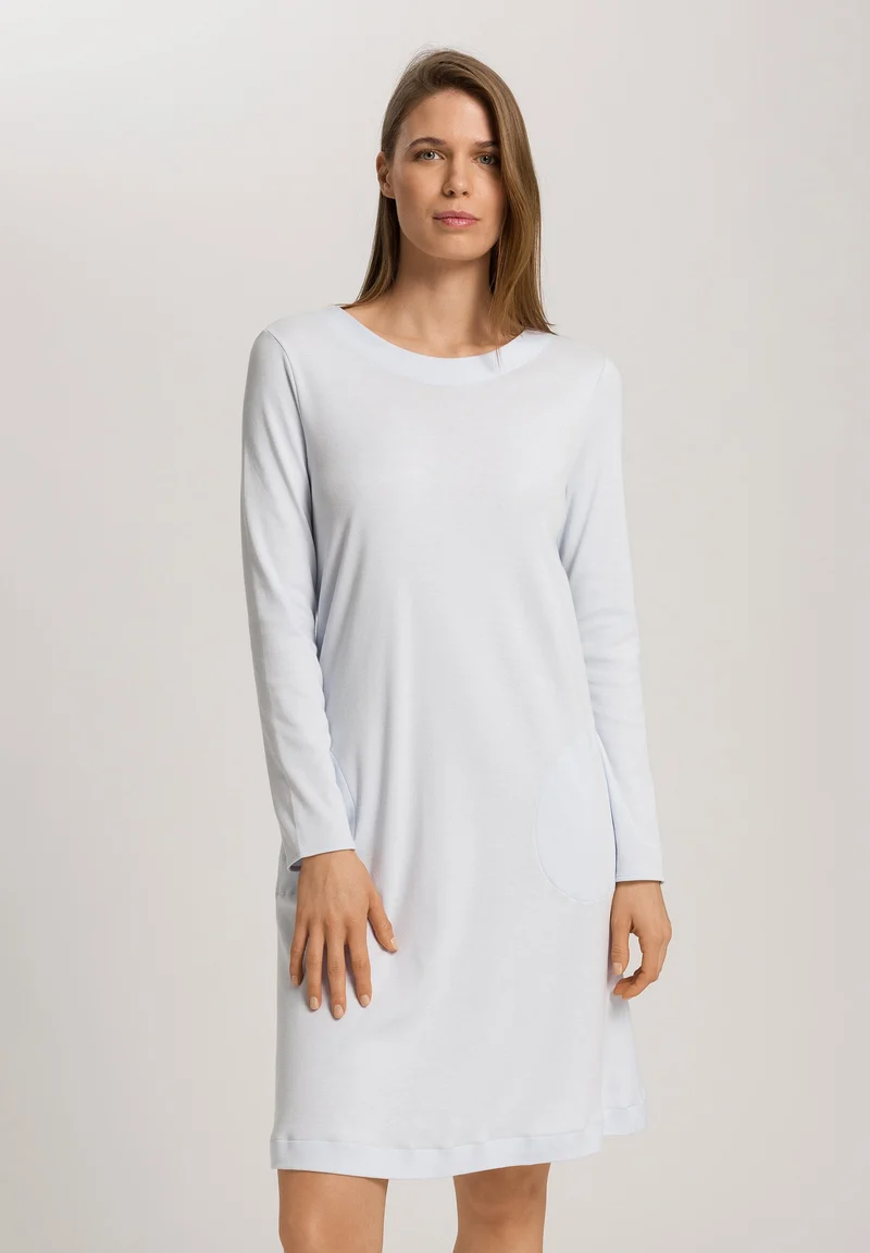 Malena L/SLV Nightdress 100cm | powder blue 074764-072512
