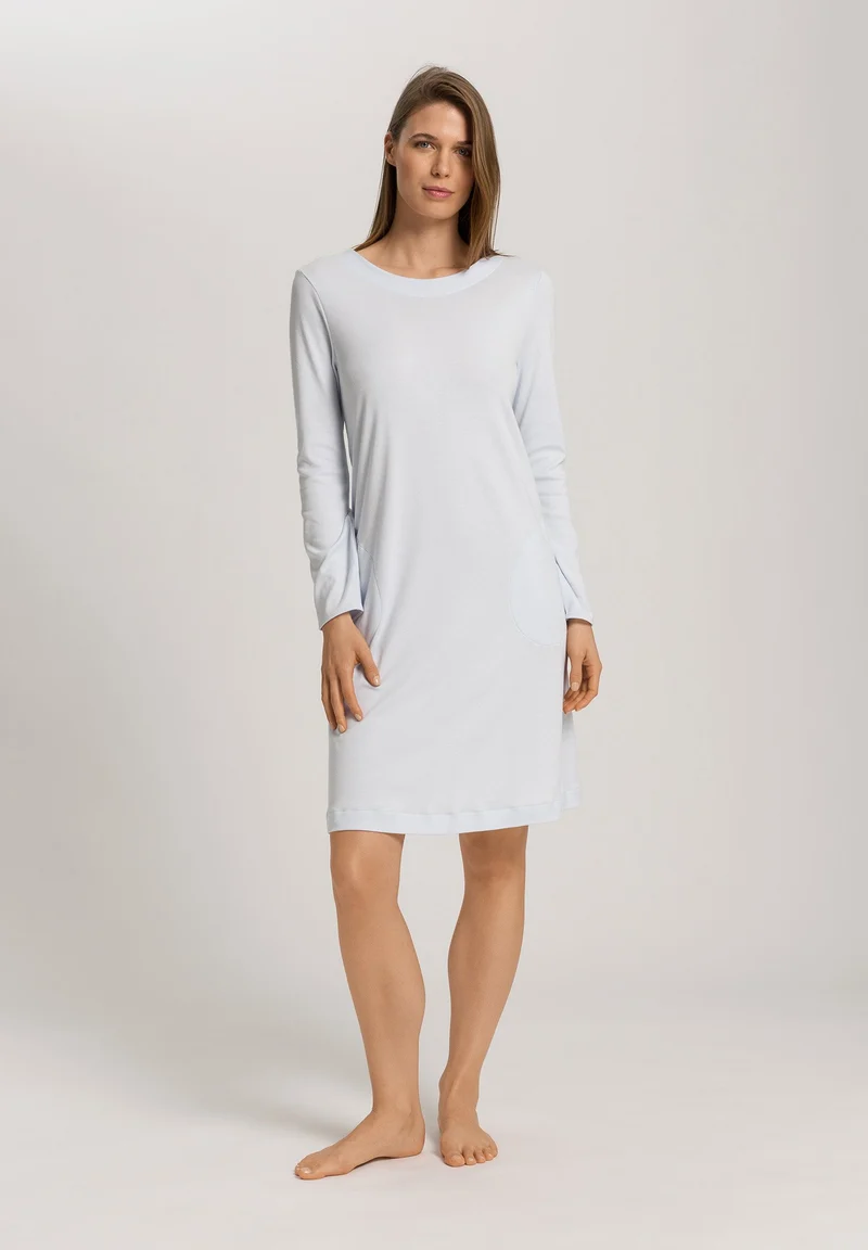 Malena L/SLV Nightdress 100cm | powder blue 074764-072512