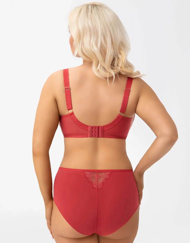 Gorsenia Flavia Balconette Bra Red