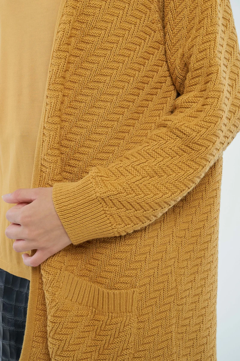 Knit Cardigan aus Bio Baumwolle