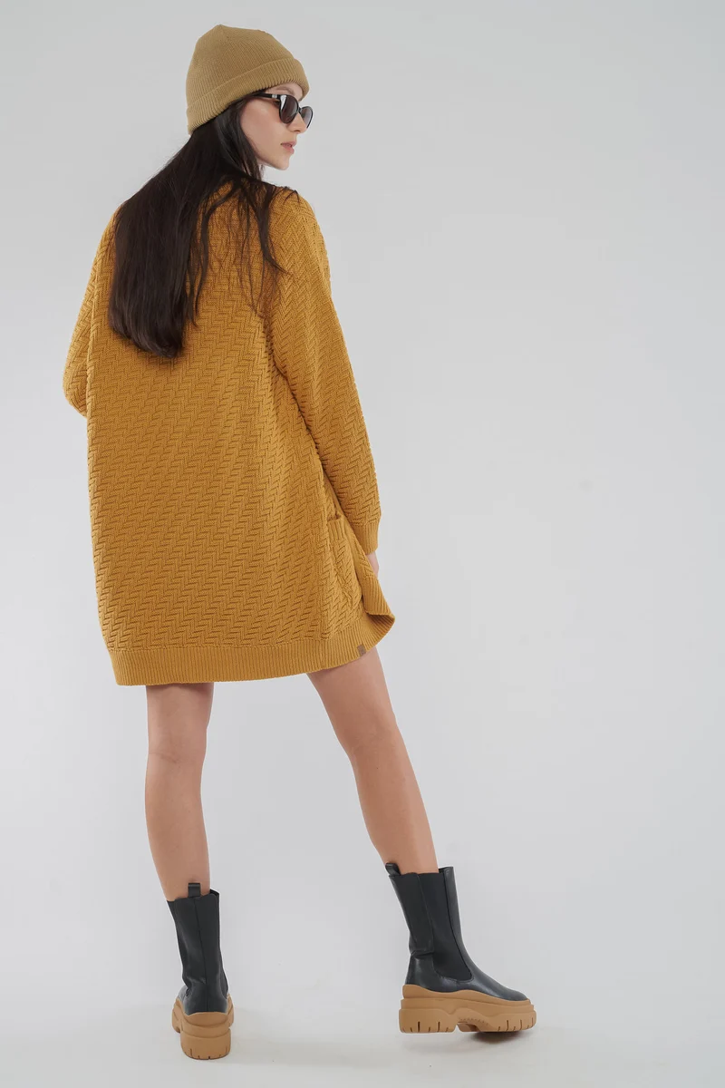 Knit Cardigan aus Bio Baumwolle
