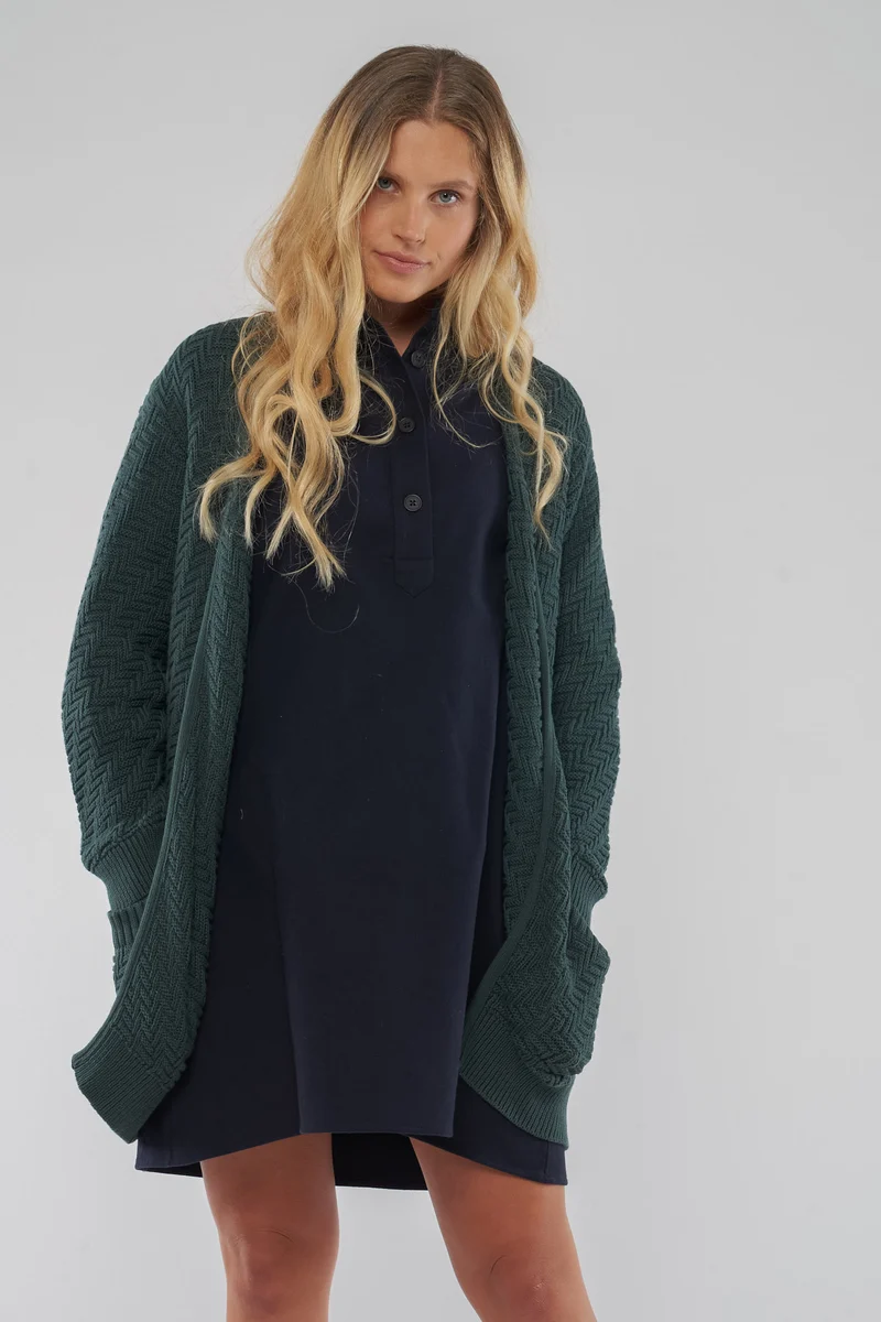 Knit Cardigan aus Bio Baumwolle