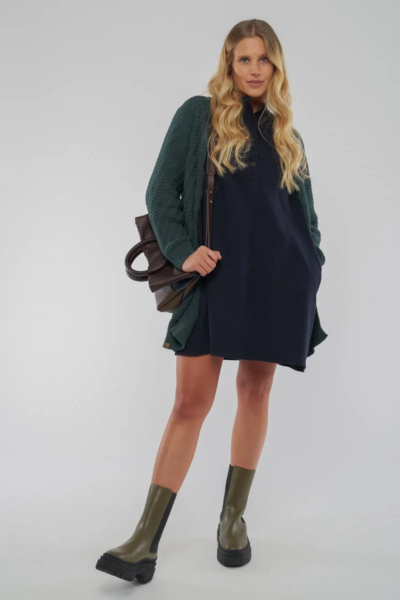Knit Cardigan aus Bio Baumwolle