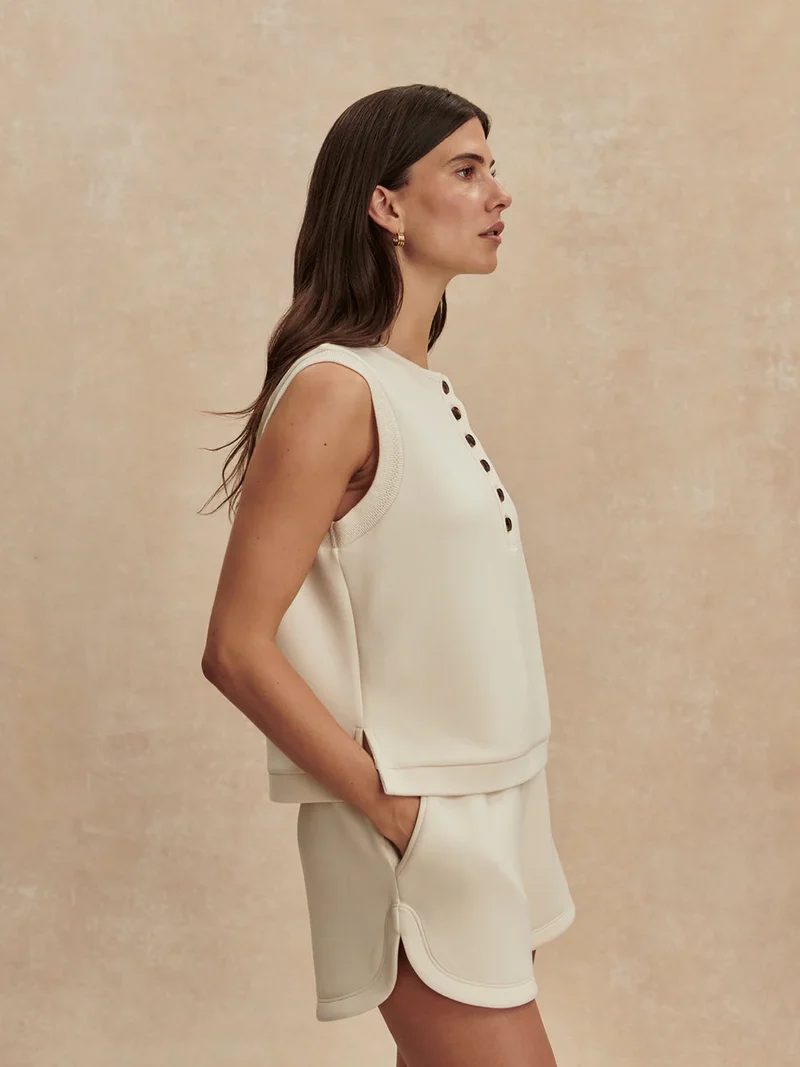 Marla Button Tank Pristine