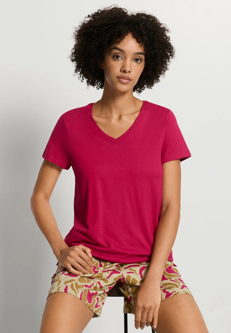 Sleep & Lounge S/SLV Shirt | light sangria 074842-072465