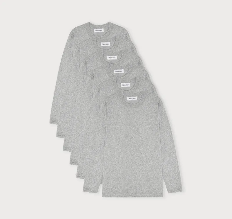 True Boxy Fit Long Sleeve Tee 6-Pack
