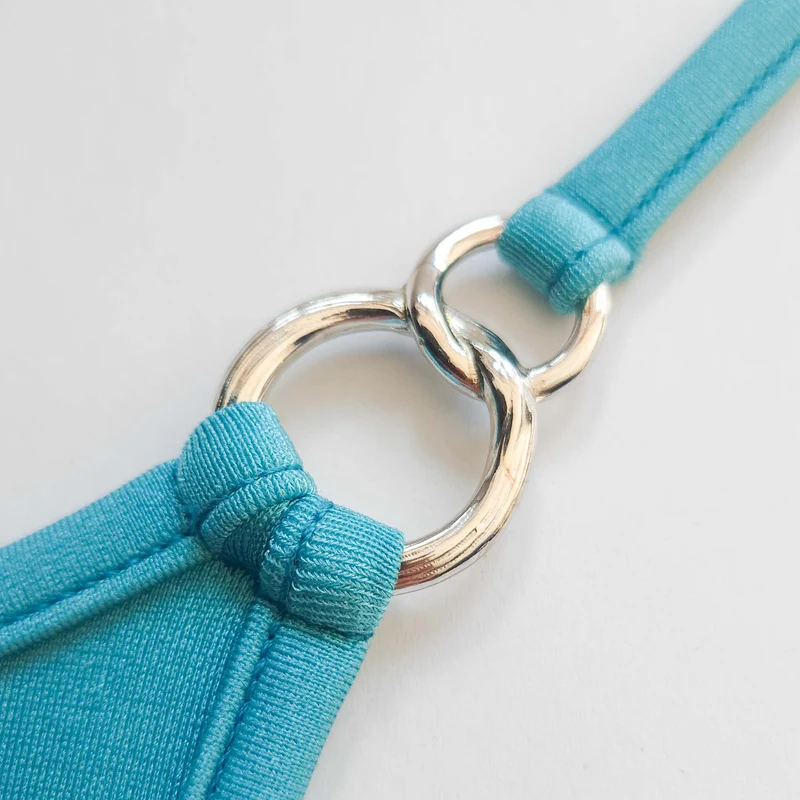 Bikini Turquoise Beauty - Micro V-String - türkis
