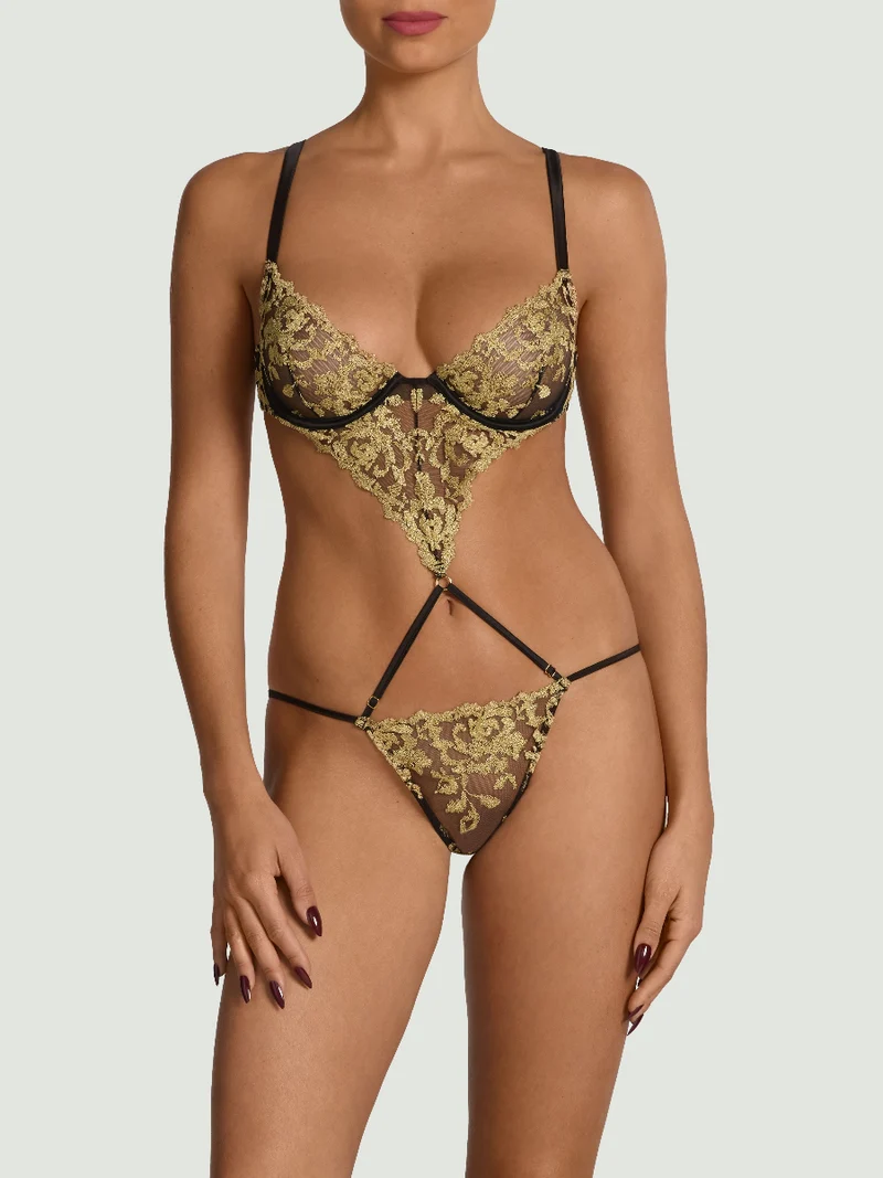 Coco de Mer Flavia Wired Playsuit