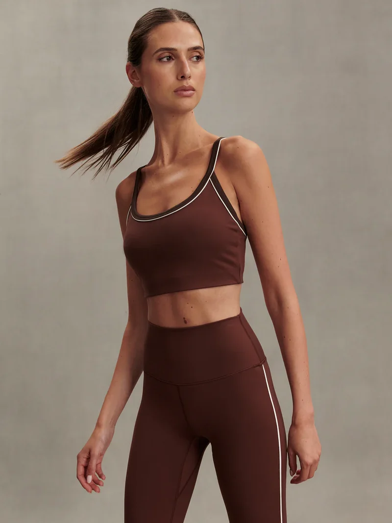 Freesoft Piper Bra Brown Stone