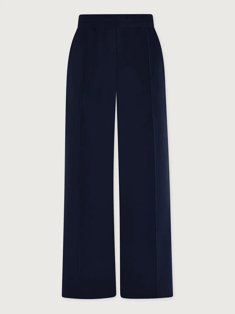 Wide Leg Pant 30" Navy