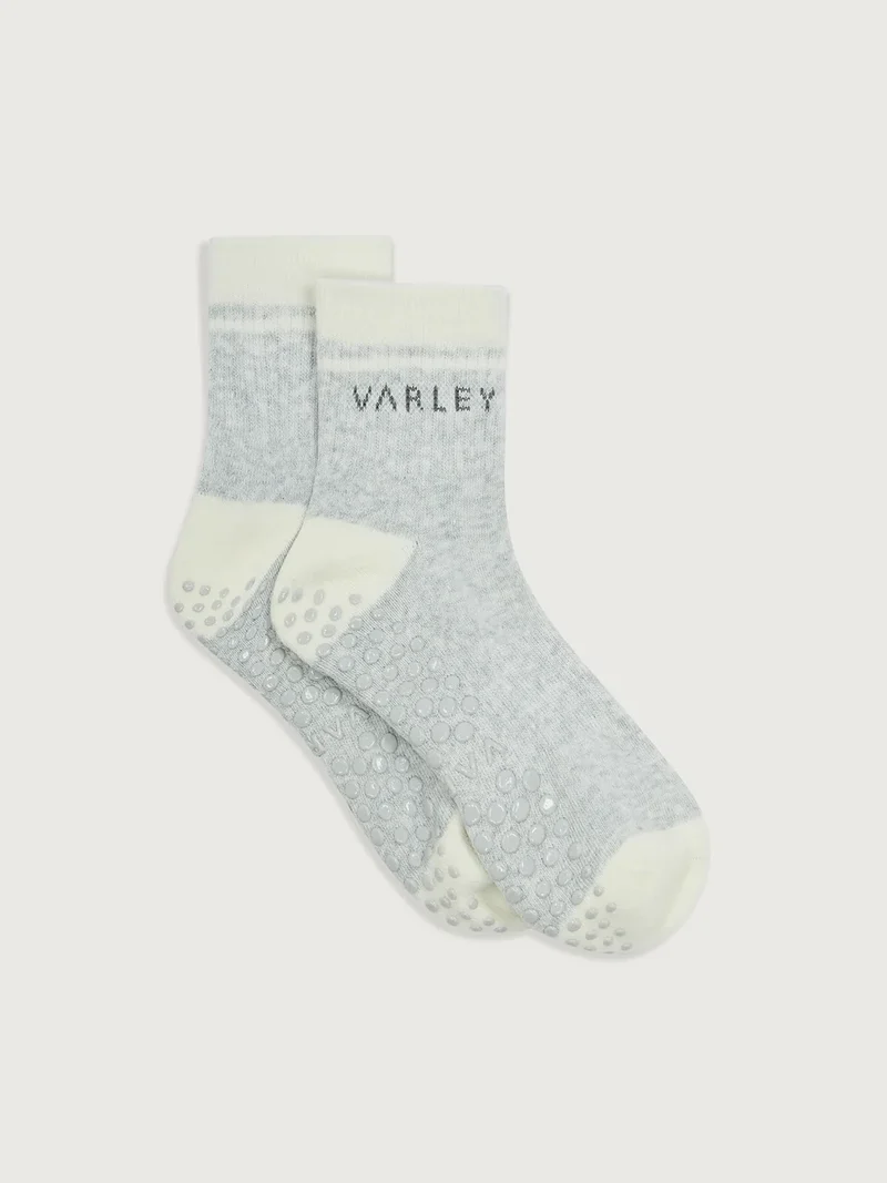 Grayson Grip Sock Grey Marl